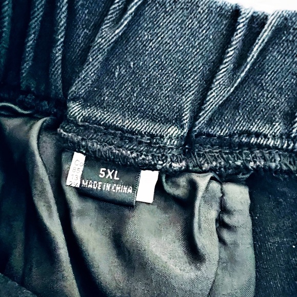 🖤SKIRT~Black denim~SHEIN/Emory Rose~5X🖤 - Picture 5 of 6